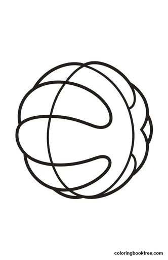 Ball, a free Other coloring page for Toddler